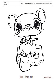 littlest-pet-shop boyama sayfaları